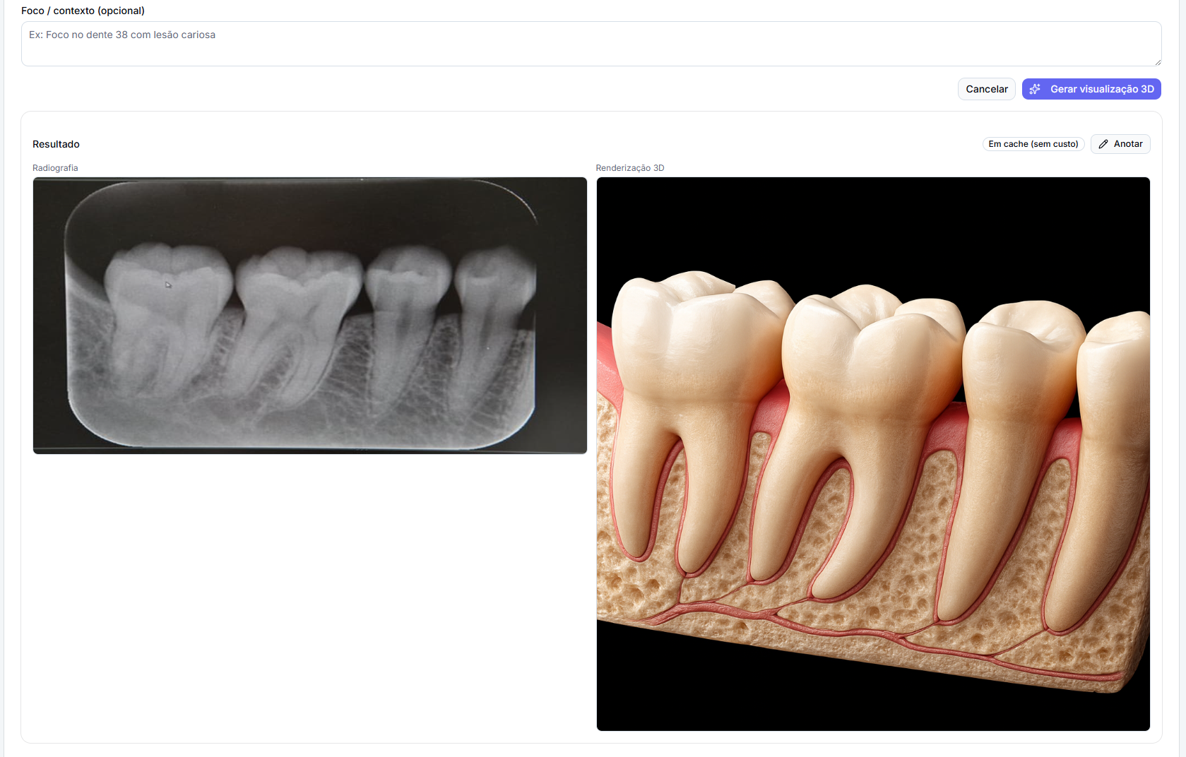 Transforme qualquer raio-x em uma explicação didática